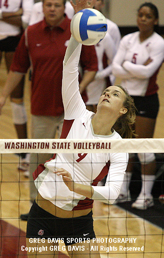 Meagan Ganzer - Washington State Volleyball